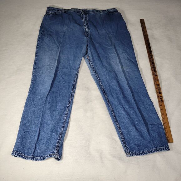 Vtg Levis Jeans Mens Sz 42X29 Blue Comfort Fit Retro Workwear Y2K Utility Work - Picture 6 of 16